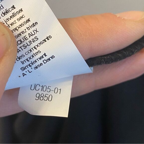 LuLaRoe CiCi Off Shoulder Black Dress Ruffles fitted LBD Size XXS Nwt - Picture 13 of 13